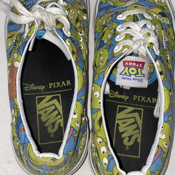 Vans Disney Pixar Toy Story ERA Alien Glow in the Dark Skate Shoes Mens 4.5 W 6 - Picture 10 of 11